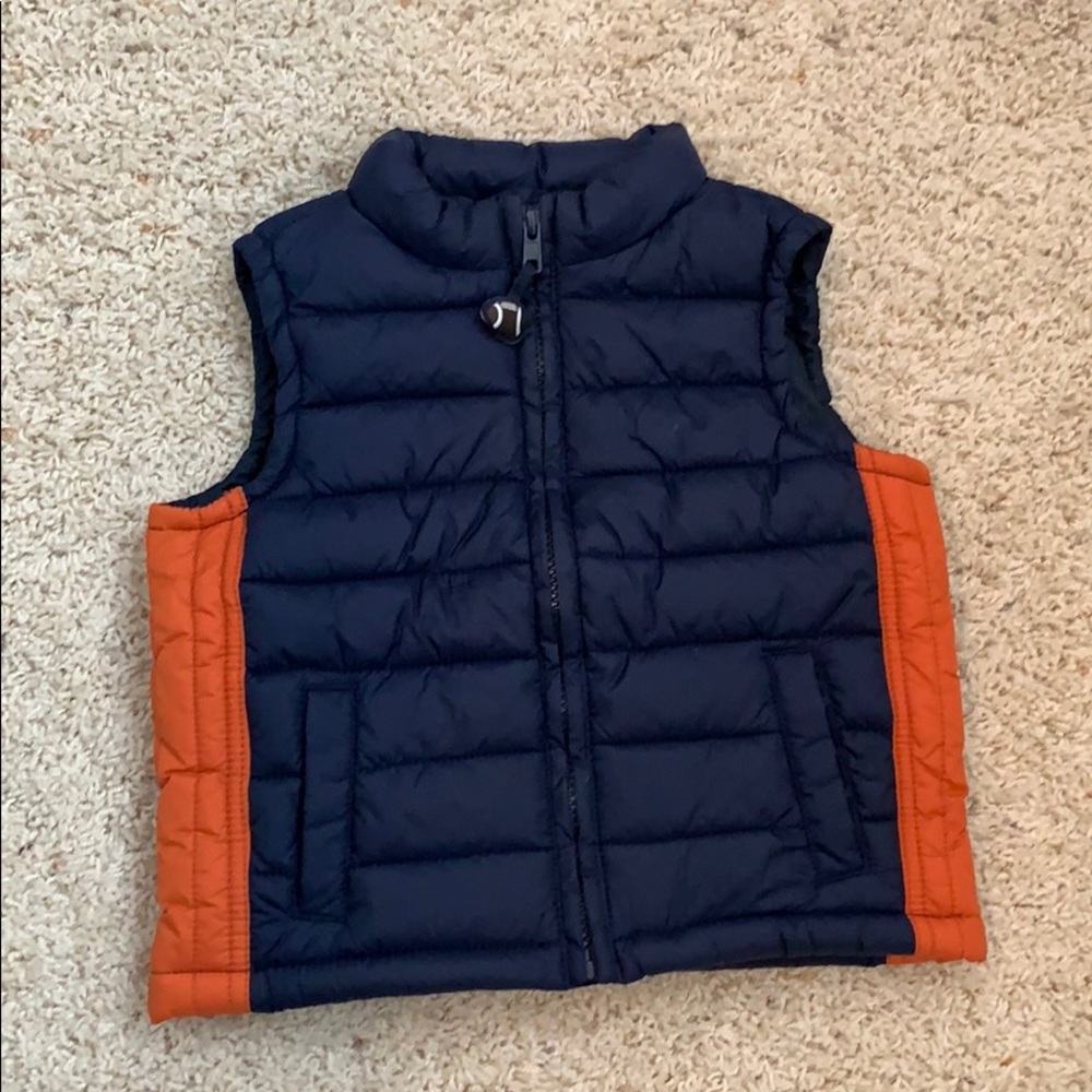 Like new blue and orange vest for kids